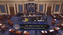 US senate votes to slap further sanctions on Russia, Iran and North Korea