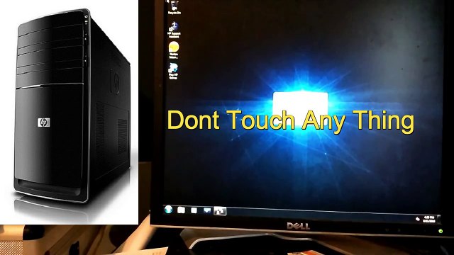HP Pavilion P6000 Series Factory Reset Windows 7 Desktop