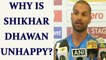 India vs Sri Lanka Galle test: Shikhar Dhawan frustrated with himself | Oneindia News