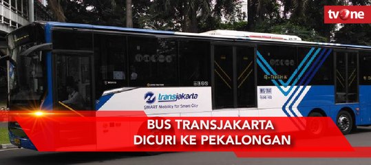 Bus Transjakarta Dicuri ke Pekalongan