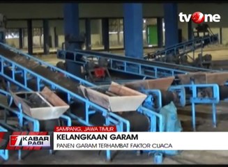 Panen Terhambat Akibat Faktor Cuaca, Harga Garam Naik