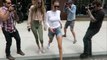 Bra Free Bella Hadid Steps Out In NYC With Sister Gigi