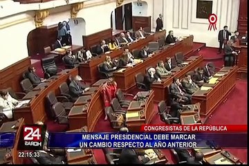 Gran expectativa por mensaje a la Nación de Pedro Pablo Kuczynski
