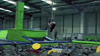 Free Runners takeover Jump In Trampoline Arena!