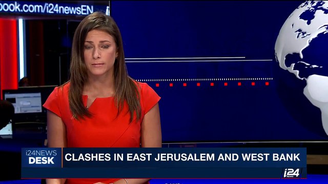 i24NEWS DESK | Clashes in East Jerusalem and West Bank | Friday, July 28th 2017