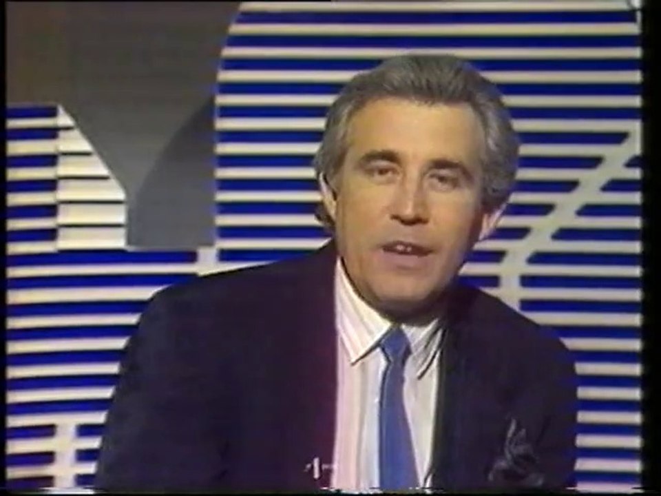 TF1 - 9 Février 1986 - Pubs, jingle, concours, début "Sports Dimanche Soir"