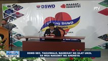 DSWD Sec. Taguiwalo, nagbigay ng ulat ukol sa mga nakamit ng ahensya