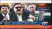 Nawaz Sharif ko sazish ki zaroorat nahi hai os main khud sazish ka switch laga hua hai - Sheikh Rasheed media talk outsi