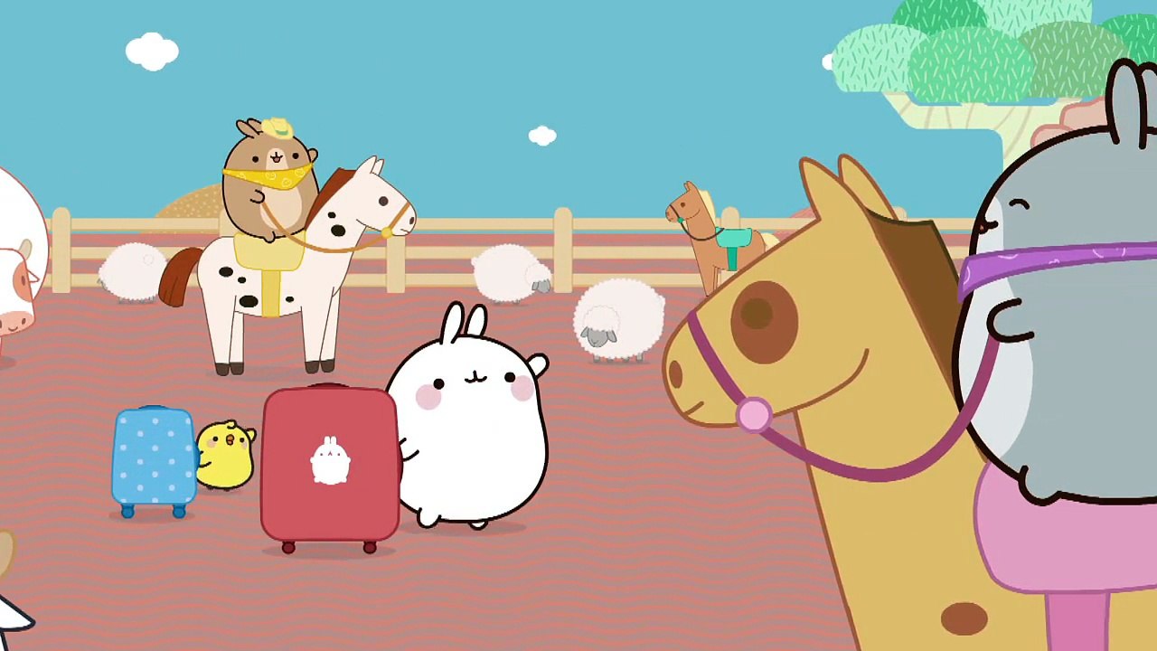 Molang - Kowboje