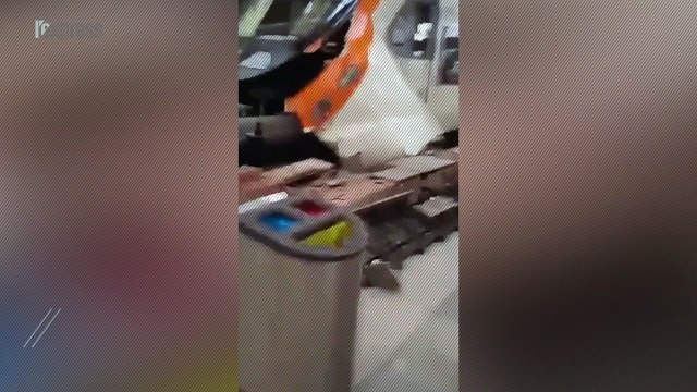 Accident de train à Barcelone: une cinquantaine de blessés