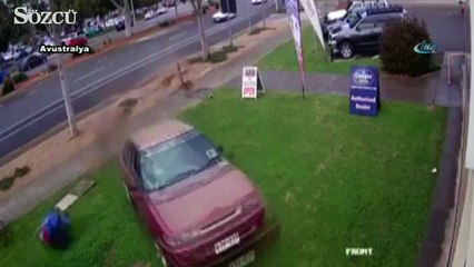 O kaçtı, araç kovaladı!