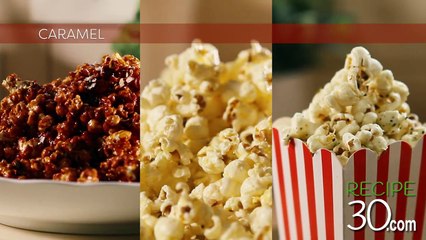 Recipe30 - Popcorn three ways. I hope you enjoy this...