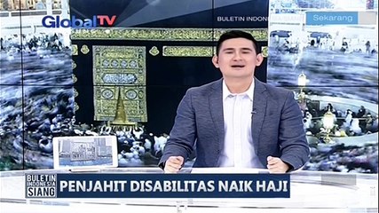 Kisah Penjahit Disabilitas Wujudkan Mimpi Naik Haji