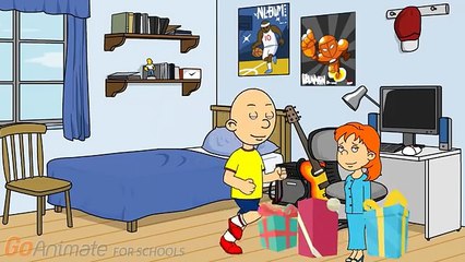 Una y una en un tiene una un en y día da su oye se la mayor parte en castigo vídeo visto Cumpleaños caillou rosie / grounded