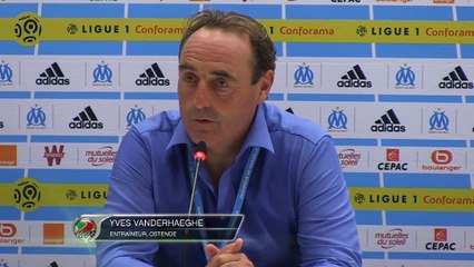 Yves Vanderhaeghe après Marseille - Ostende : "Nous pouvons être fiers"
