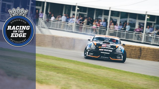 Formula Drift champion Chris Forsberg tears up Goodwood Hill