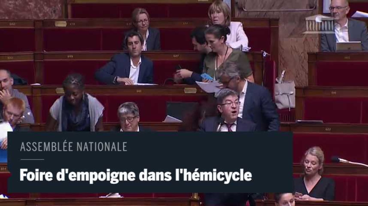 Foire d'empoigne à l'Assemblée nationale
