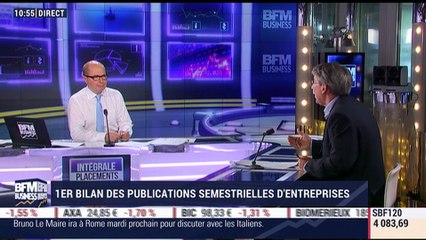 Premier bilan des publications semestrielles d'entreprises - 28/07