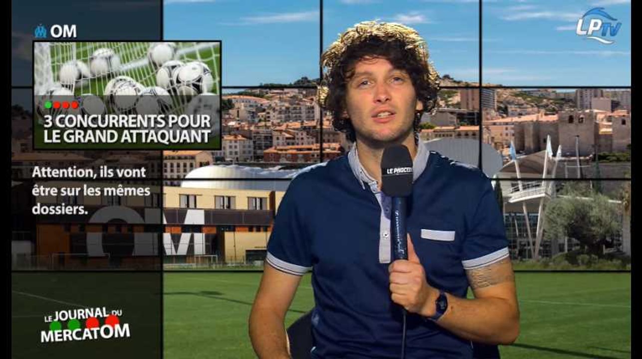 #MercatOM : les trois concurrents pour le grand attaquant