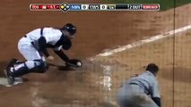 2008 White Sox: Ken Griffey Jr. makes the catch, throws out Michael Cuddyer at the plate (