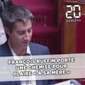 Assemblée: François Ruffin a mis sa chemise dans son pantalon pour plaire «à sa mère»