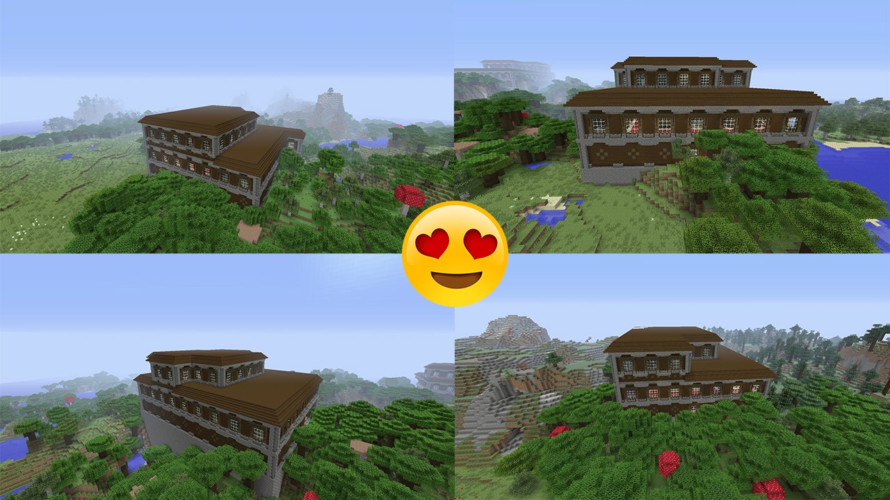4 WOODLAND MANSION SEED Minecraft Xbox One 360