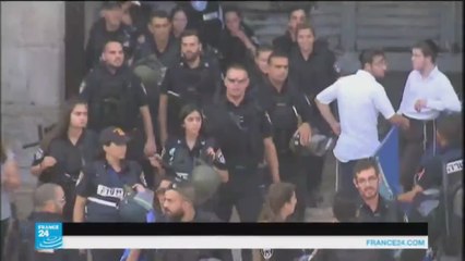 تعزيزات أمنية أمام أبواب الأقصى استعدادا لصلاة الجمعة