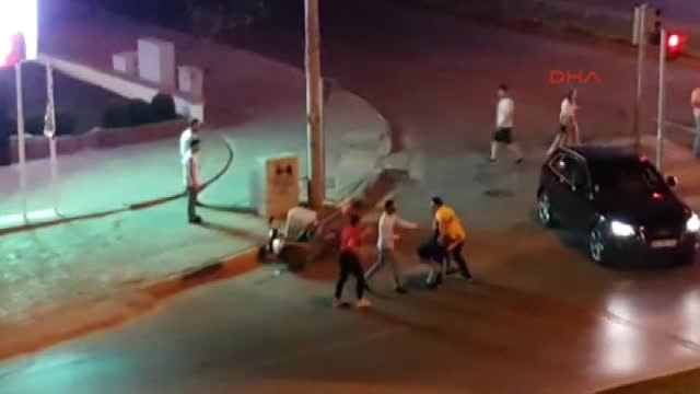 Gaziantep Yol Verme Tartışmasında Tekme Tokat Kavga