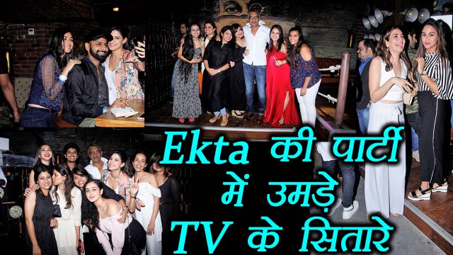 Ekta Kapoor Party attend by TV stars to celebrate Lipstick Under My Burkha success; Watch FilmiBeat