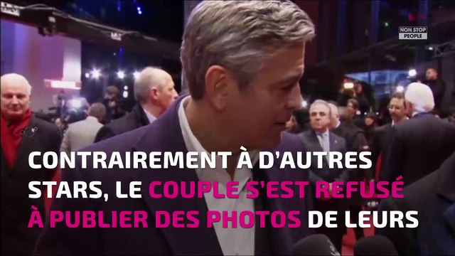 George et Amal Clooney : Les premières photos de leurs jumeaux dévoilées !