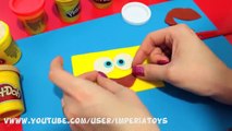 Chelín movimiento patricio jugar Bob Esponja parada vídeo Doh playdo esponja stopmotion