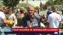 DAILY DOSE | Jerusalem clashes: four injured | Friday, July 28th 2017
