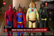 Fiestas Patrias: elenco de La Noche Es Mía parodia Gran Parada Militar