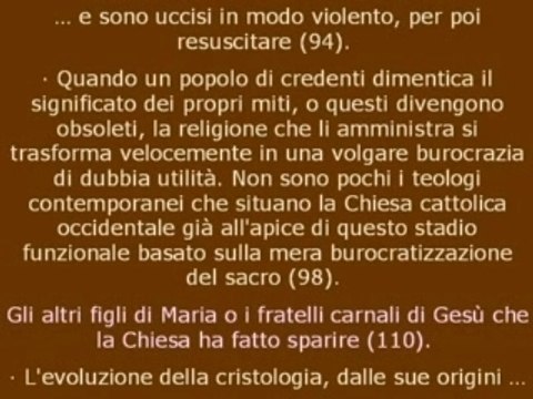 Verità e Menzogne Chiesa Cattolica