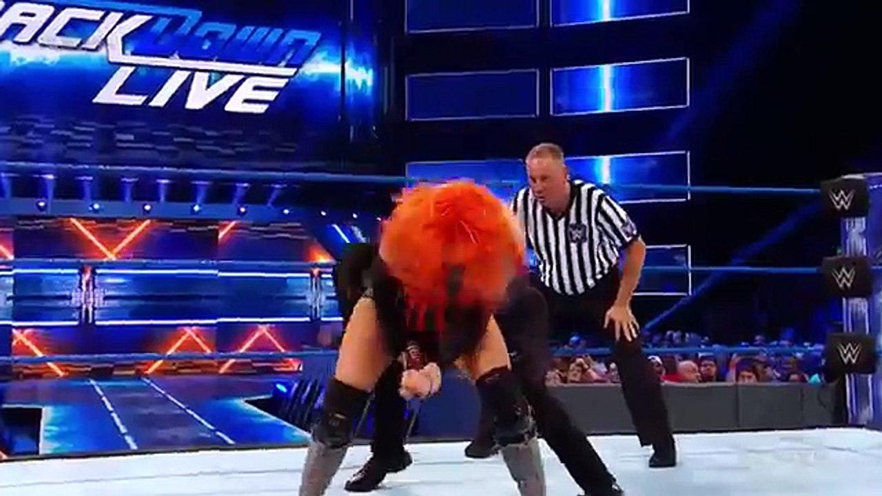 Tamina & Lana vs Charlotte Flair & Becky Lynch - Smackdown Live 7_25_17