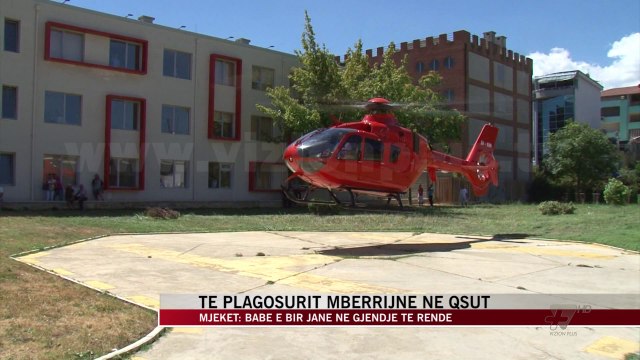 Të plagosurit mbërrijnë në QSUT në gjendje të rendë - News, Lajme - Vizion Plus