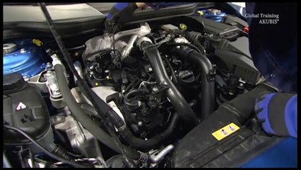 Type 176 Dépose, pose du filtre à particules diesel OM 607
