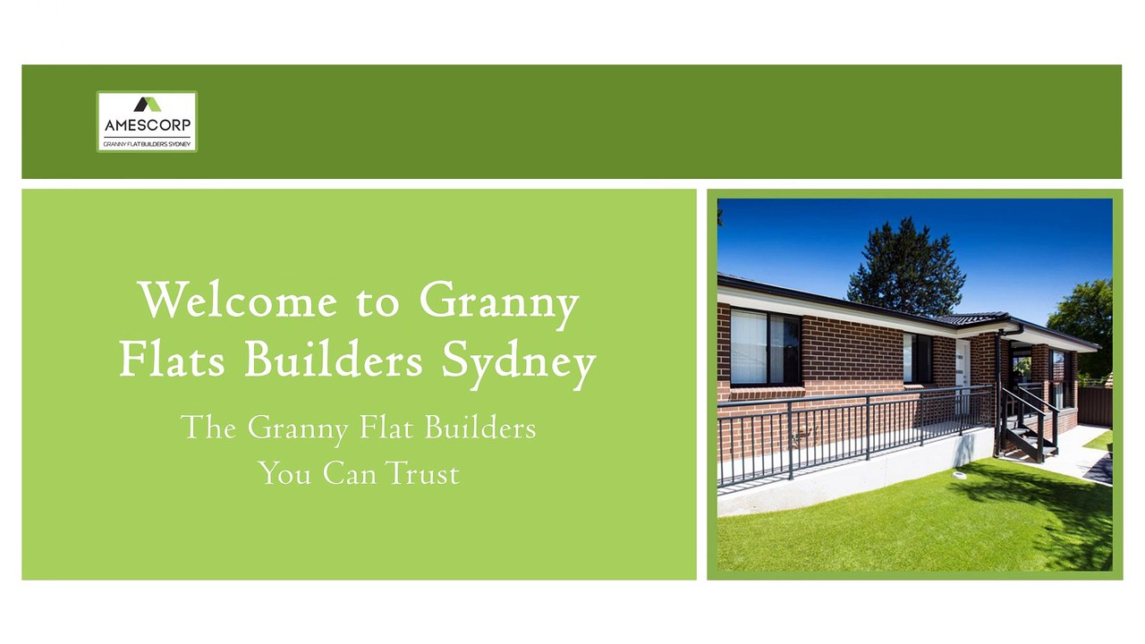 Affordable Granny Flat Builders in Sydney