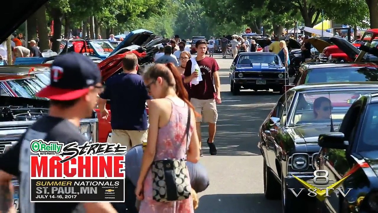 Rocket Racing Attack Wheels Preview at Street Machine Summer Nationals Video V8TV