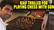 Mohammad Kaif shares pic with son playing chess, trolled by Islamic brigade | Oneindia News