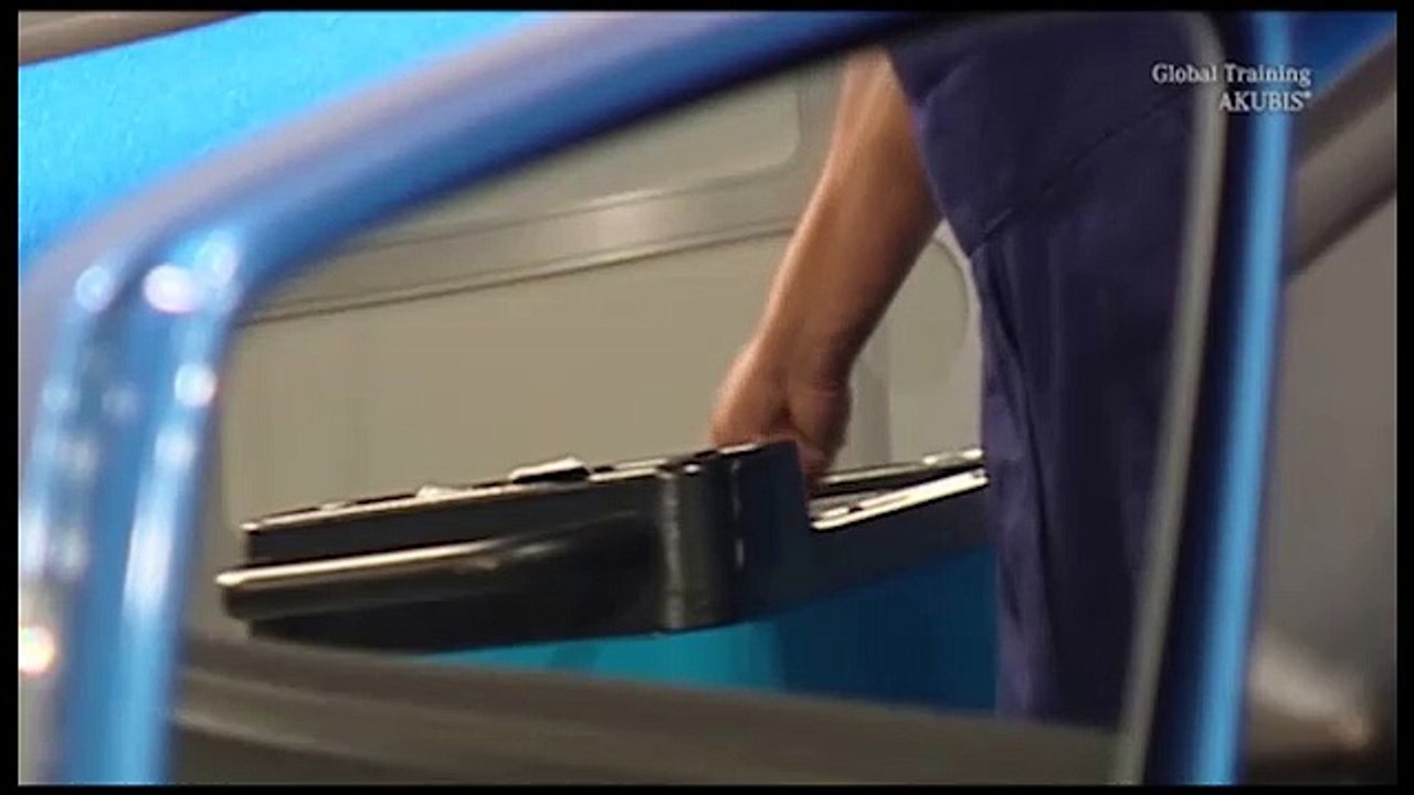 Type 176 Déposer, poser le rétroviseur extérieur au complet