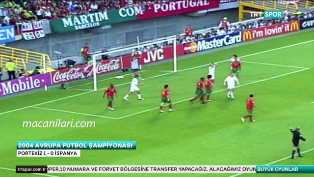 [HD] 20.06.2004 - UEFA EURO 2004 Group A Matchday 3 Spain 0-1 Portugal - İspanya 0-1 Portekiz