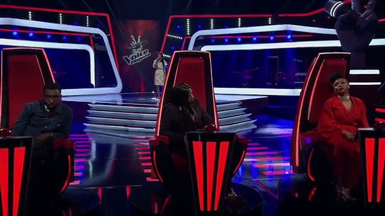 Ese Urinrin sings “Big Girls Don’t Cry” - Blind Auditions - The Voice Nigeria Season 2 (1)