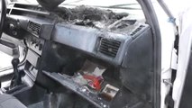 Otomobilde Unutulan Cep Telefonu Sıcaktan Patlayarak Aracı Yaktı