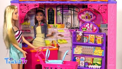 Alto monstruo (v) y Barbie borde de celos maquillaje de Barbie Draculaura haciendo tumbik TV