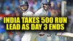 India vs Sri Lanka Galle Test : Virat Kohli hits 15th half ton, host puts 498 run lead | Oneindia News
