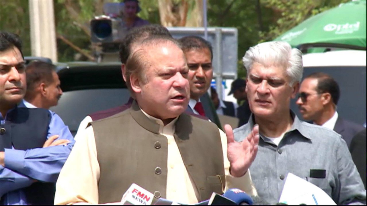 Pakistan's Nawaz Sharif steps down as PM after court disqualifies him