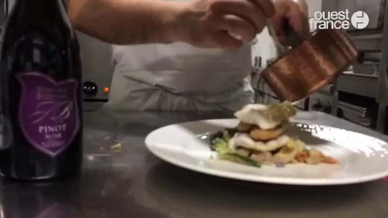 La recette du chef : sandre au foie gras
