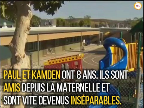 Un petit garçon lance une campagne de crowfunding pour aider son ami handicapé