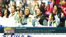 Argentina: recuerdan a Eva Perón en las calles de la capital